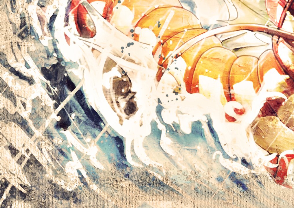 Boriani - Pokemon Gyarados oil - limited edition 4/10 #3.2