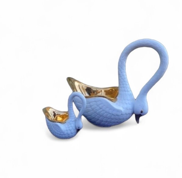 L'Objet - The Haas Brothers - Γλυπτό, L'Objet - The Haas Brothers - 33 cm - Πορσελάνη, Χρυσός 24Κ #1.0