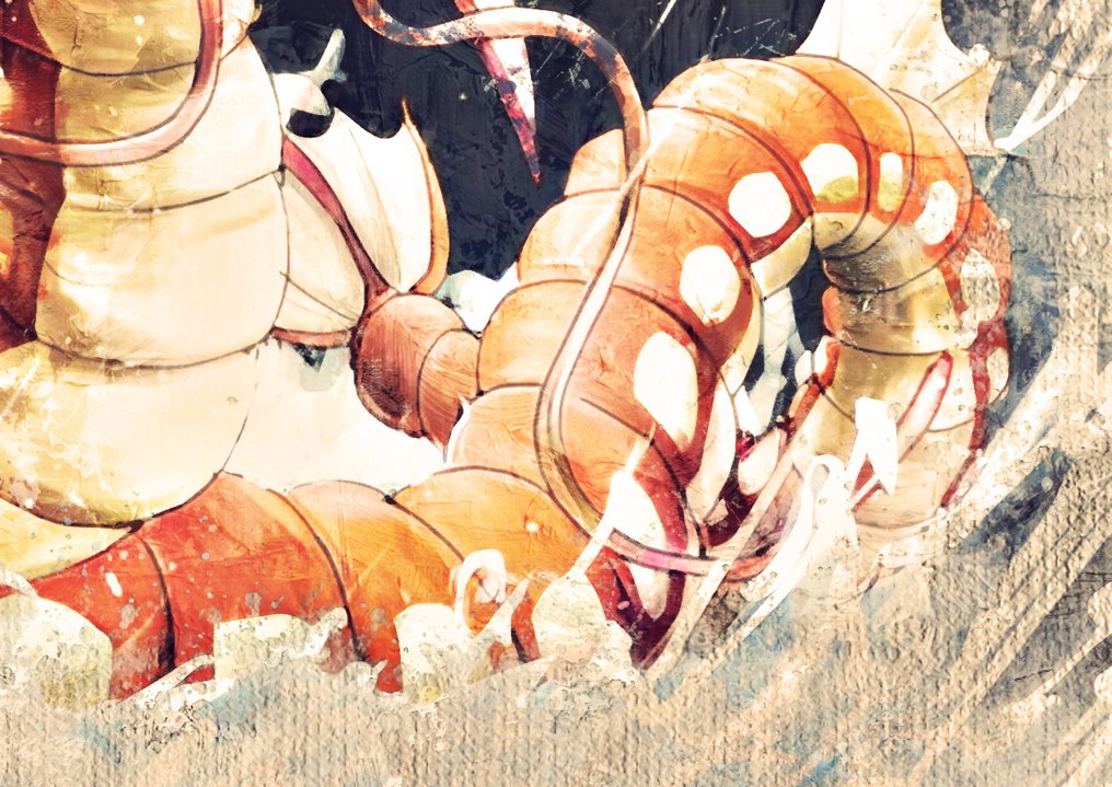 Boriani - Pokemon Gyarados oil - limited edition 4/10 #4.3