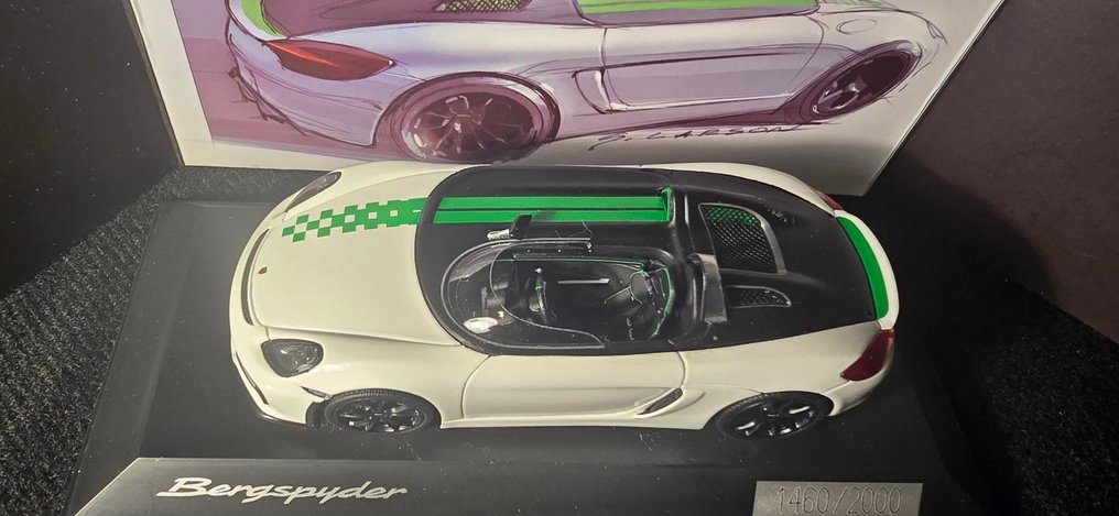 Spark 1:43 - Modellauto - Porsche Boxster Bergspyder - Spark 1:43 - Strong Limted #1.0