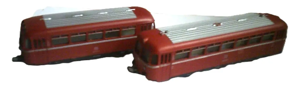 Märklin H0轨 - 3016/4018 - 模型火车轨道车 (2) - 轨道公交车与挂车 - DB #2.1