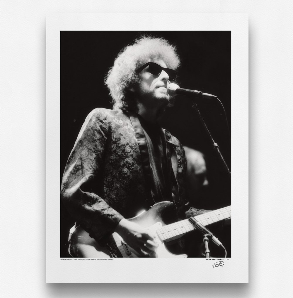 BOB DYLAN - Iconic Legend - XXL Fine Art Photography - 80x60 cm ! - Limited Edition Nr 03 of 100 - Serial MU123 - Collector - No Reserve #1.0