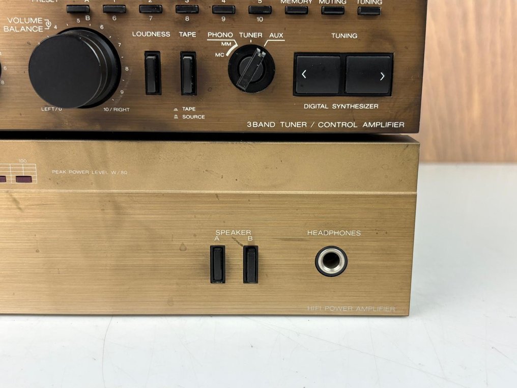 ★希少★SONY STEREO POWER AMPLIFIER 200 Sony - PV420 - Power Amp & CT420 Tuner / Pre Amp Stereo set
