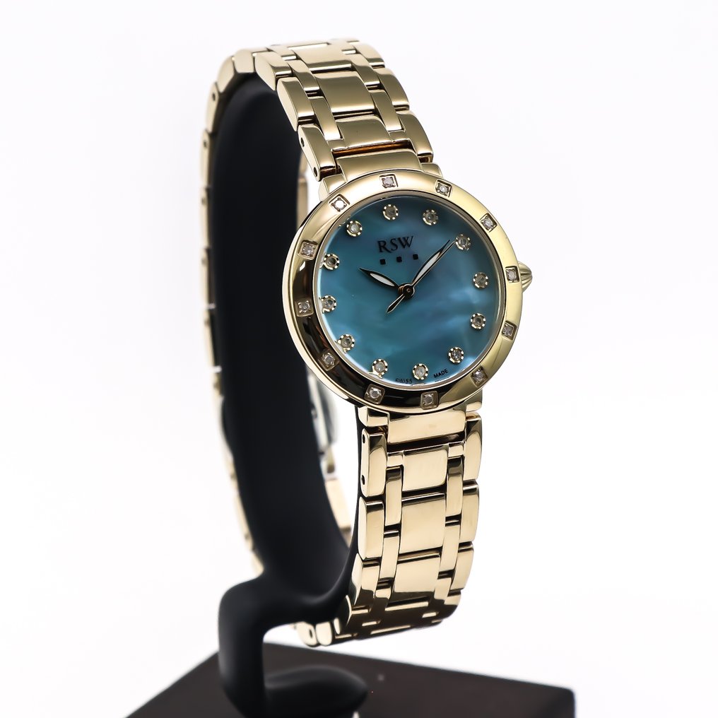RSW - Swiss Diamond Watch - RSWL150-GG-D-9A - Ingen reservasjonspris - Dame - 2010-2020  #1.0