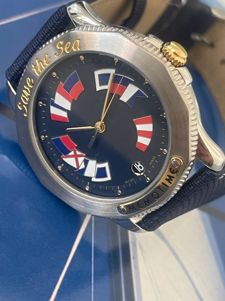 Automatic Save The Sea by Memotime Design Corum - Save The Sea Automatic Grand Modèle - Unisex - 1990 #3.2