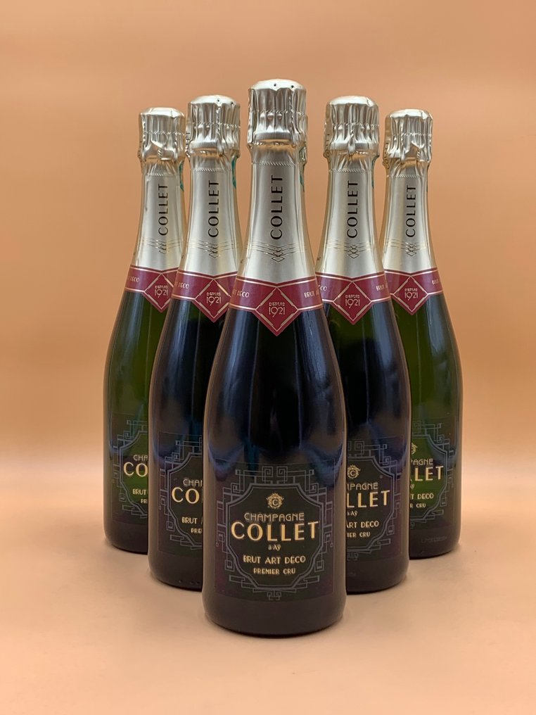 Collet - 香槟地 Brut Art Deco Premier Cru - 6 Bottles (0.75L) #1.0