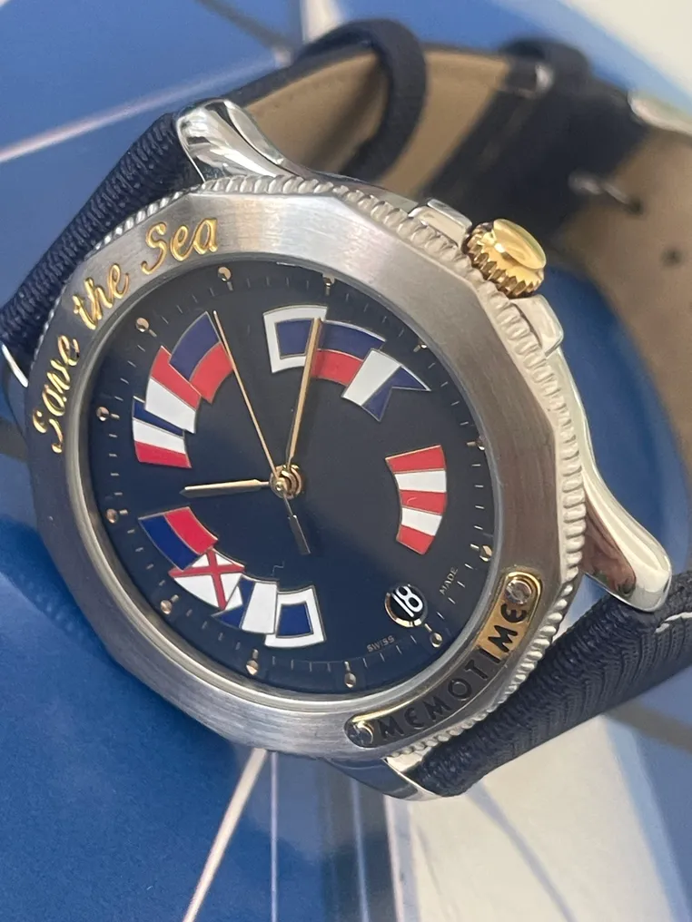 Automatic Save The Sea by Memotime Design Corum - Save The Sea Automatic Grand Modèle - Unisex - 1990 #1.0