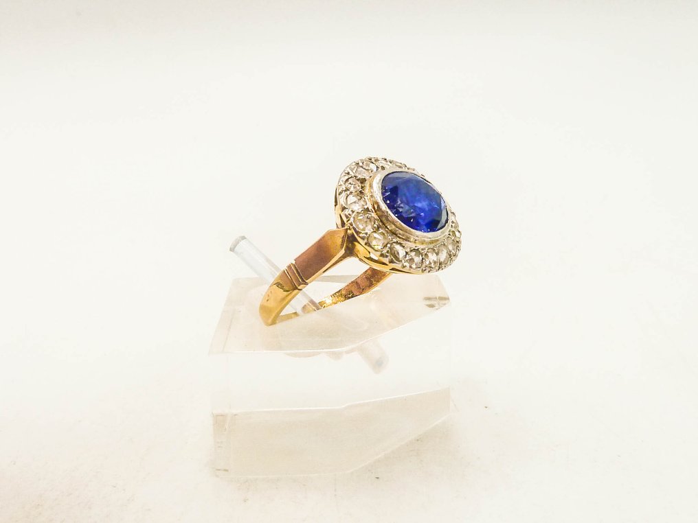 Sormus - 18 kt. Keltakulta - Timantti #2.1