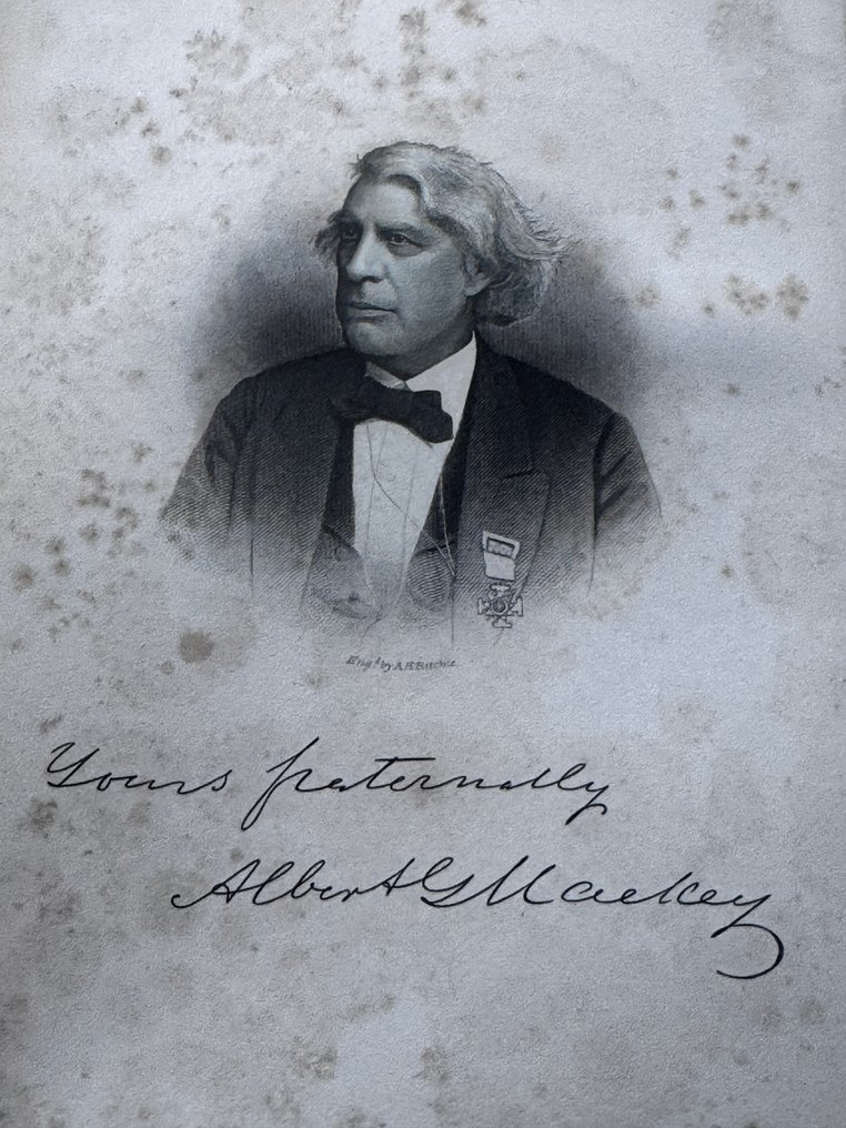 33º Albert G. Mackey - 1917 Encyclopaedia of Freemasonry Volume I & II - 1917 #2.1