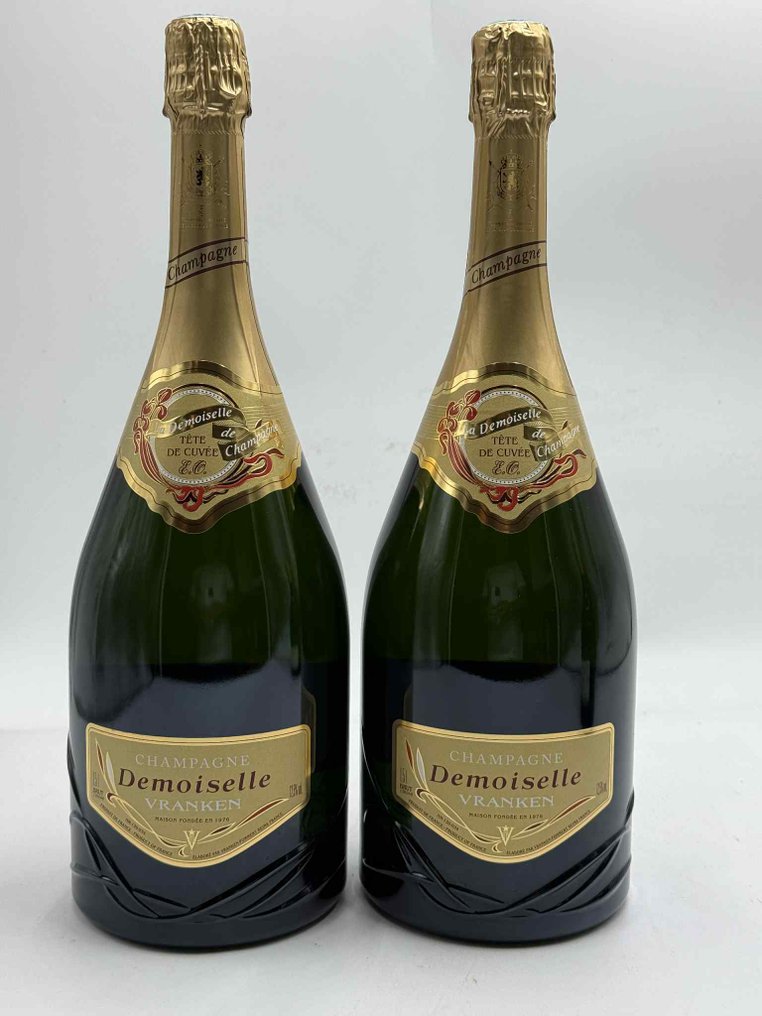 Vranken, Demoiselle Tête de cuvée - Σαμπάνια Brut - 2 Magnum (1,5 L) #1.0