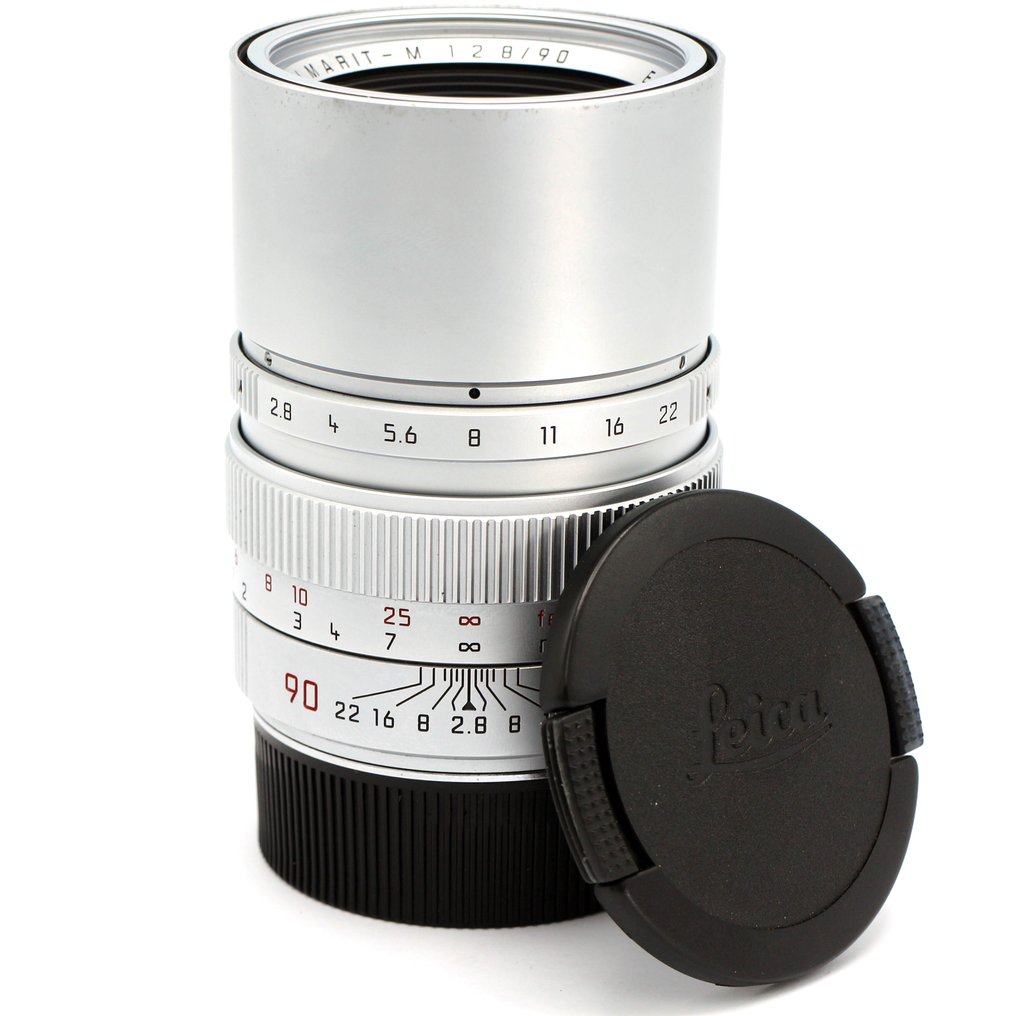 Leica 11808 Elmarit-M 90mm f/2.8 Silver Chrome Objectif principal #1.0