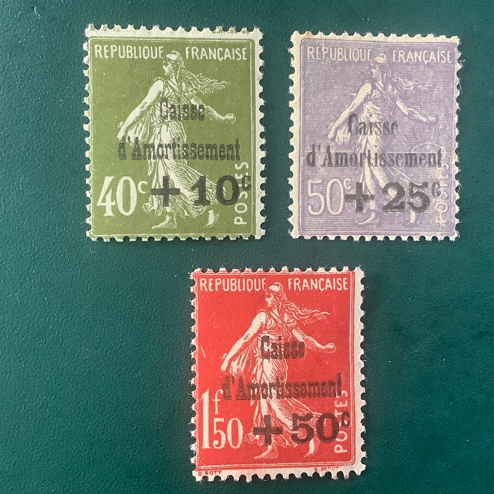 法国 1931 - 摊销基金 V - Yvert 275/277 #3.2