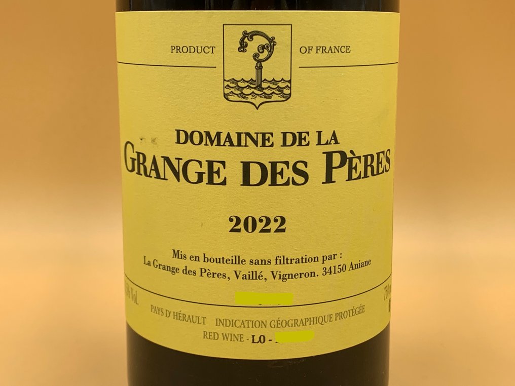 2022 Domaine De La Grange Des Pères - Languedoc - 1 Bottle (0.75L) #1.0