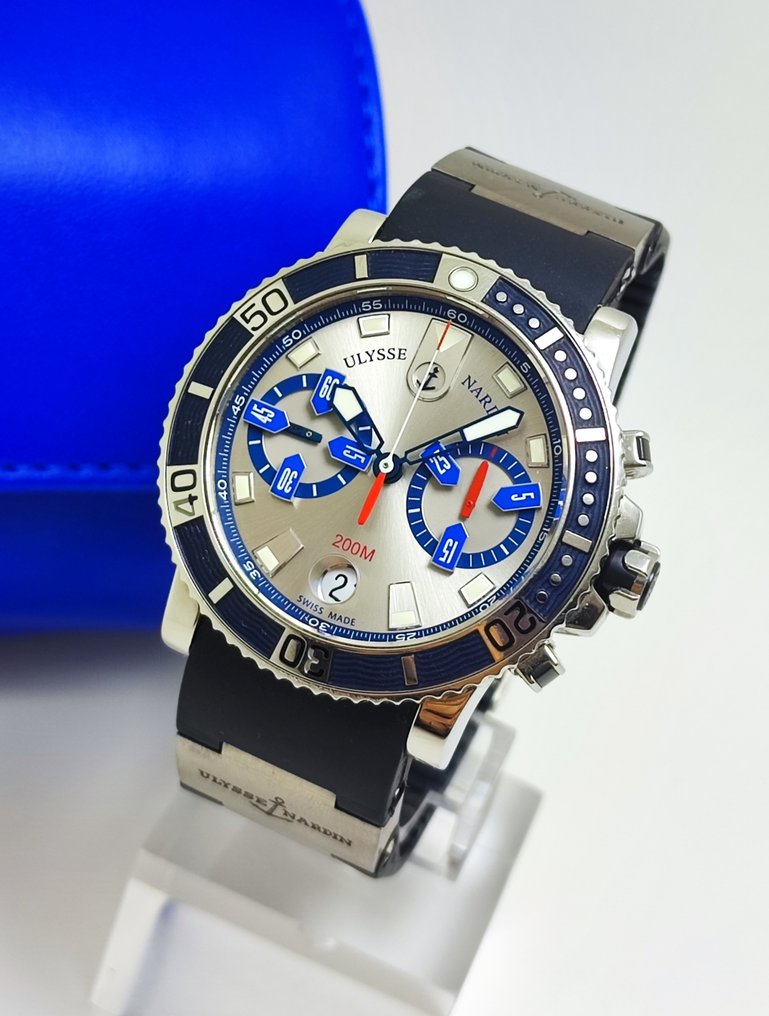 Ulysse Nardin - Maxi Marine Diver Chronograph - 8003-102 - Men - 2010-2020 #1.0