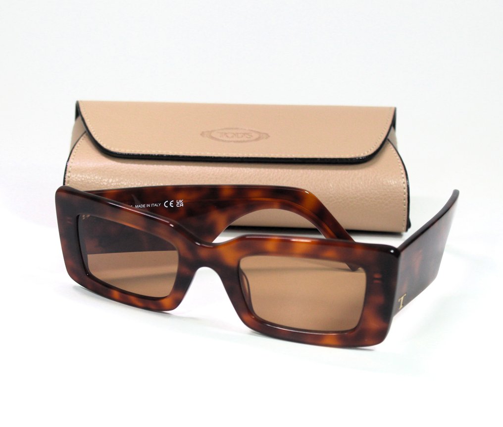 Tod's - Sonnenbrille TO0348 53E - havana braun, gold - 太阳镜 #1.0