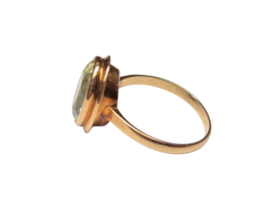 Sans prix de réserve - Bague - 14 carats Or jaune -  5.50ct. tw. Spinelle - découpé en ovale #3.2