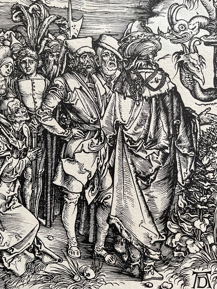 Albrecht Dürer (1471-1528), after - La meretrice di Babilonia #3.2