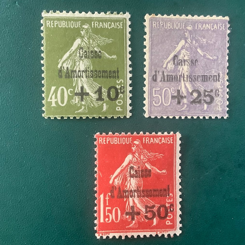 法国 1931 - 摊销基金 V - Yvert 275/277 #1.0