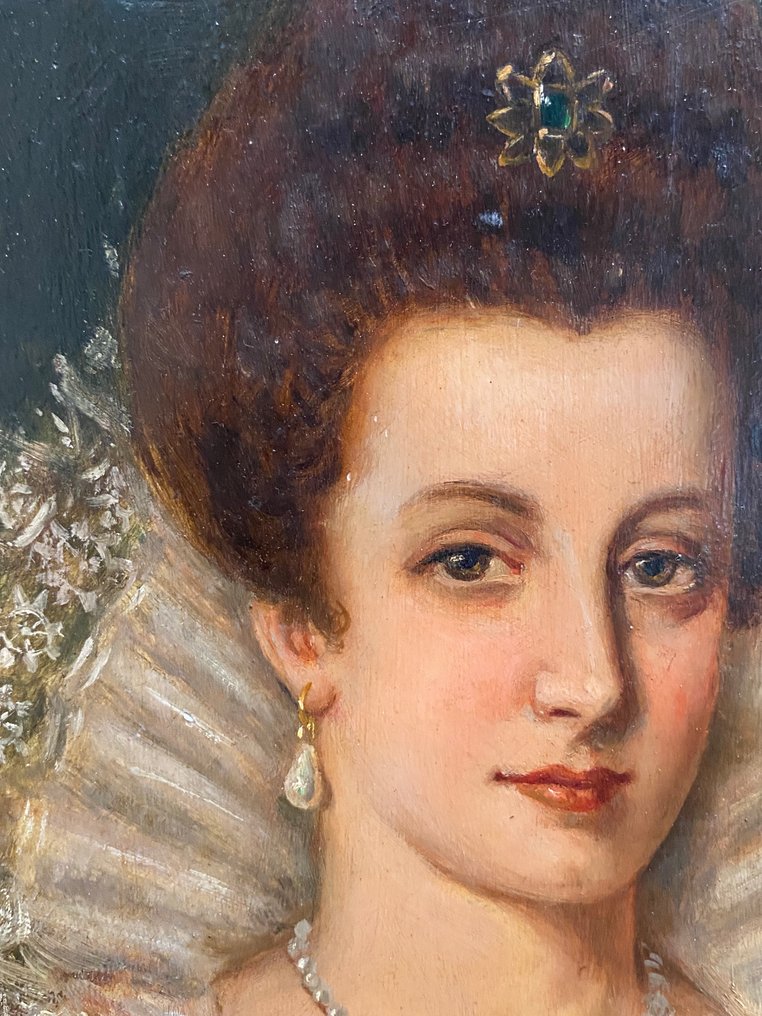 French school (XIX) - Retrato de noble #1.0