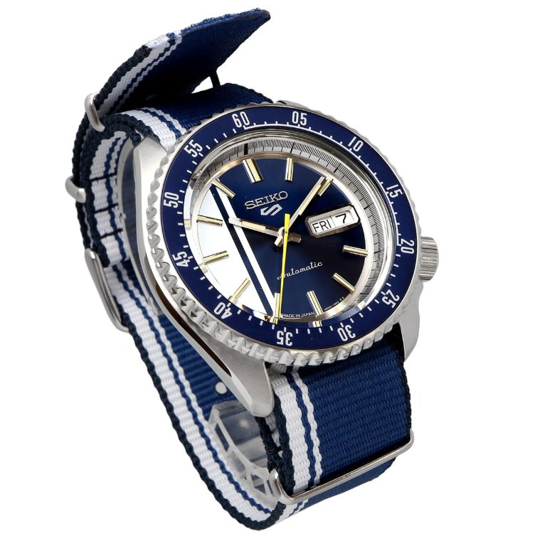 Seiko - Seiko 5 Automatic Day-Date - χωρίς τιμή ασφαλείας - SRPK69 5 Sports US Special Edition - Άνδρες - 2020+ #4.3