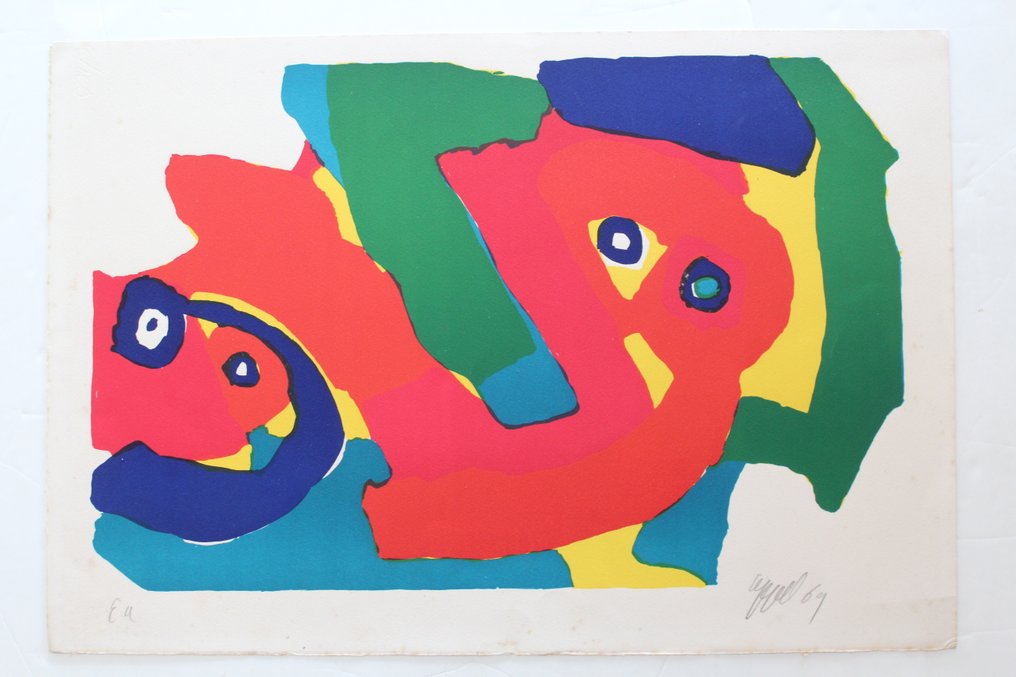Karel Appel (1921-2006) - Man met sjaal #2.1