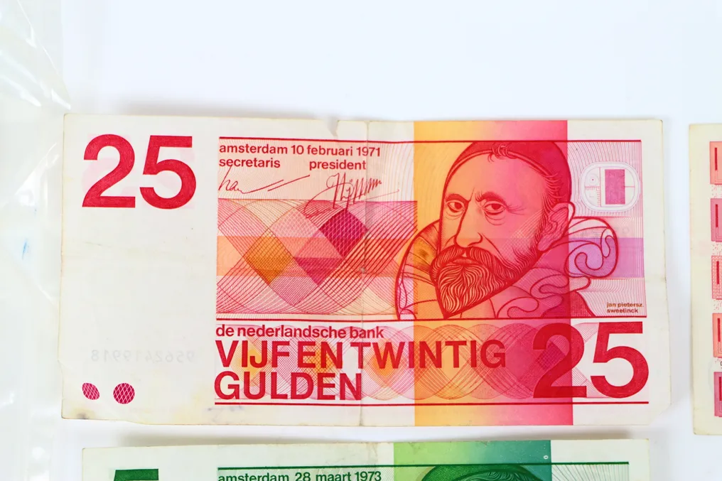 荷兰. - 9 Banknotes - various dates  (没有保留价) #3.2