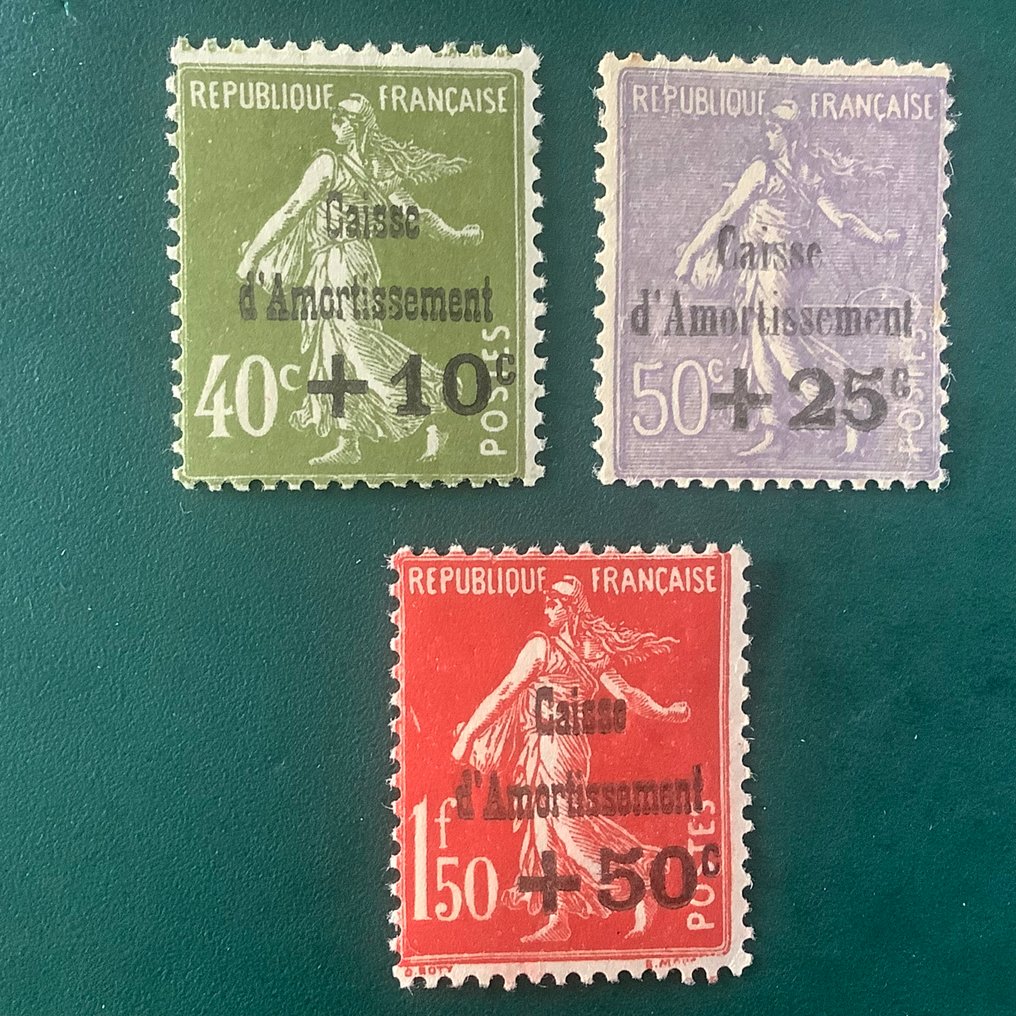 法国 1931 - 摊销基金 V - Yvert 275/277 #1.0