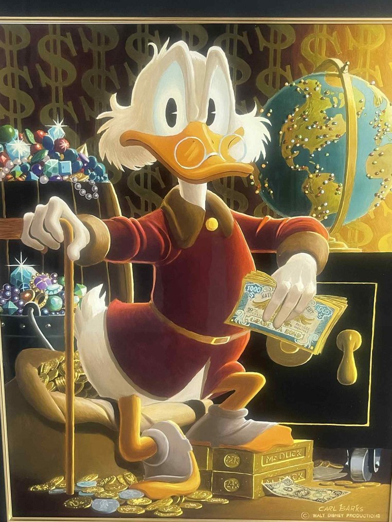 Carl Barks - McDuck of Duckburg - Beautiful fine art Carl Barks giclée #1.0