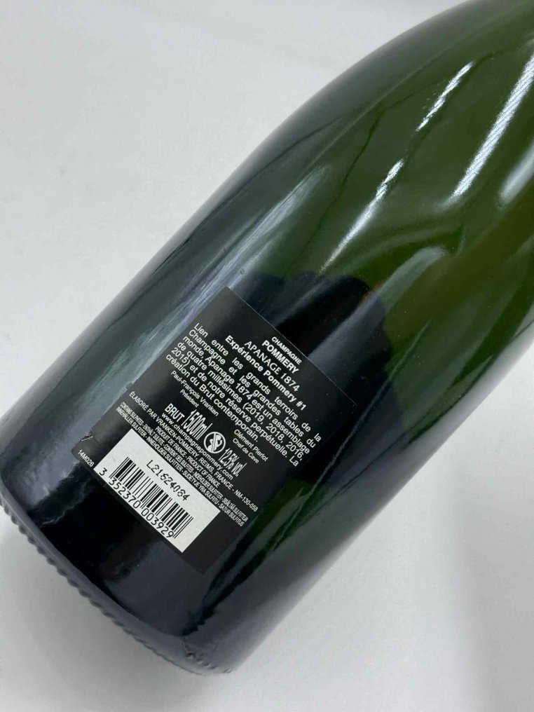 Pommery, Apanage 1874 Experience Pommery #1 - Champagne Brut - 1 Magnum (1,5 L) #2.1