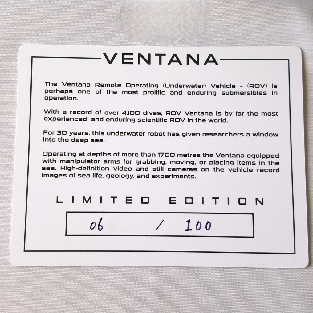 Nubeo - VENTANA - 1000M Diver - Automatic - Swiss Super Luminova - Limited Edition * 1 - 100 * - New - Mænd - 2025 #4.3