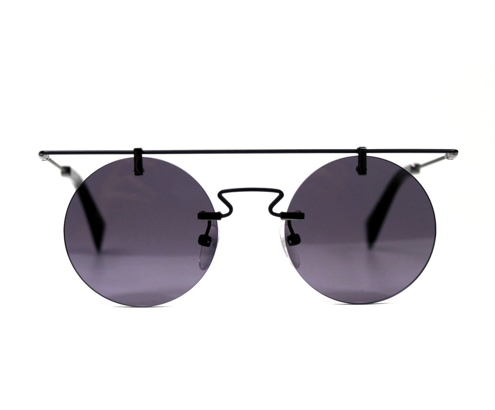 Yohji Yamamoto - YY7010 002 - schwarz, blau - Γυαλιά ηλίου #3.2