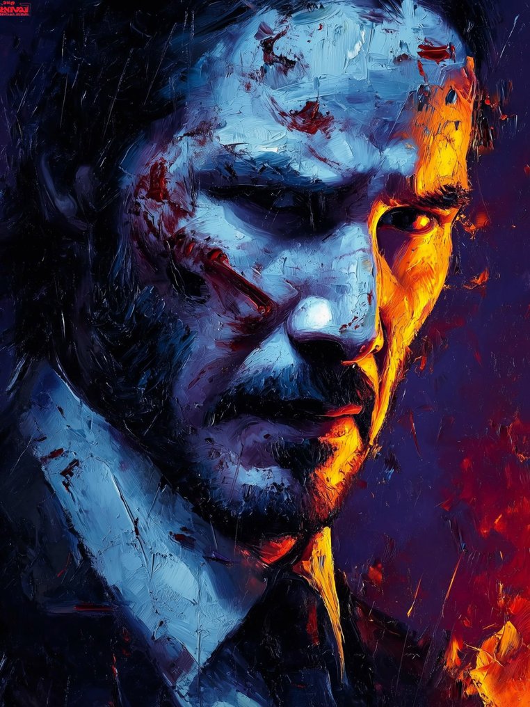 Canvas Fit - Alberto Ricardo - John Wick, Furia Silenciosa #1.0