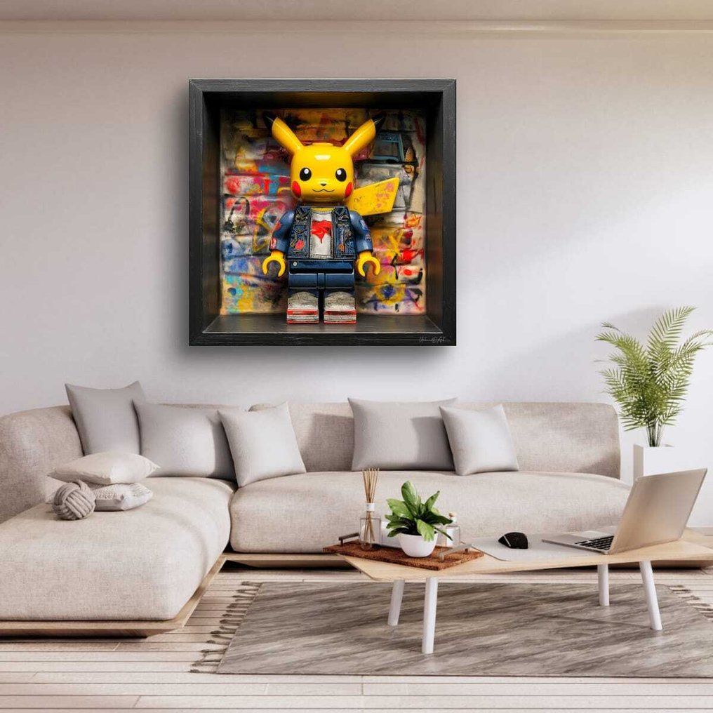 Urban3DArt (1971) - "Pikachu Rebel" Limited Edition #2.1