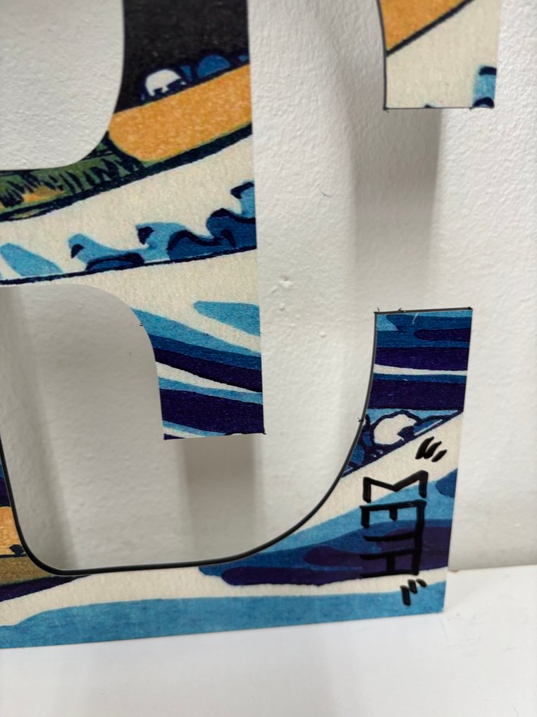 Meta Pop (1990) - Hope meet's Hokusai, from: The Icon´s of Art series #1.0