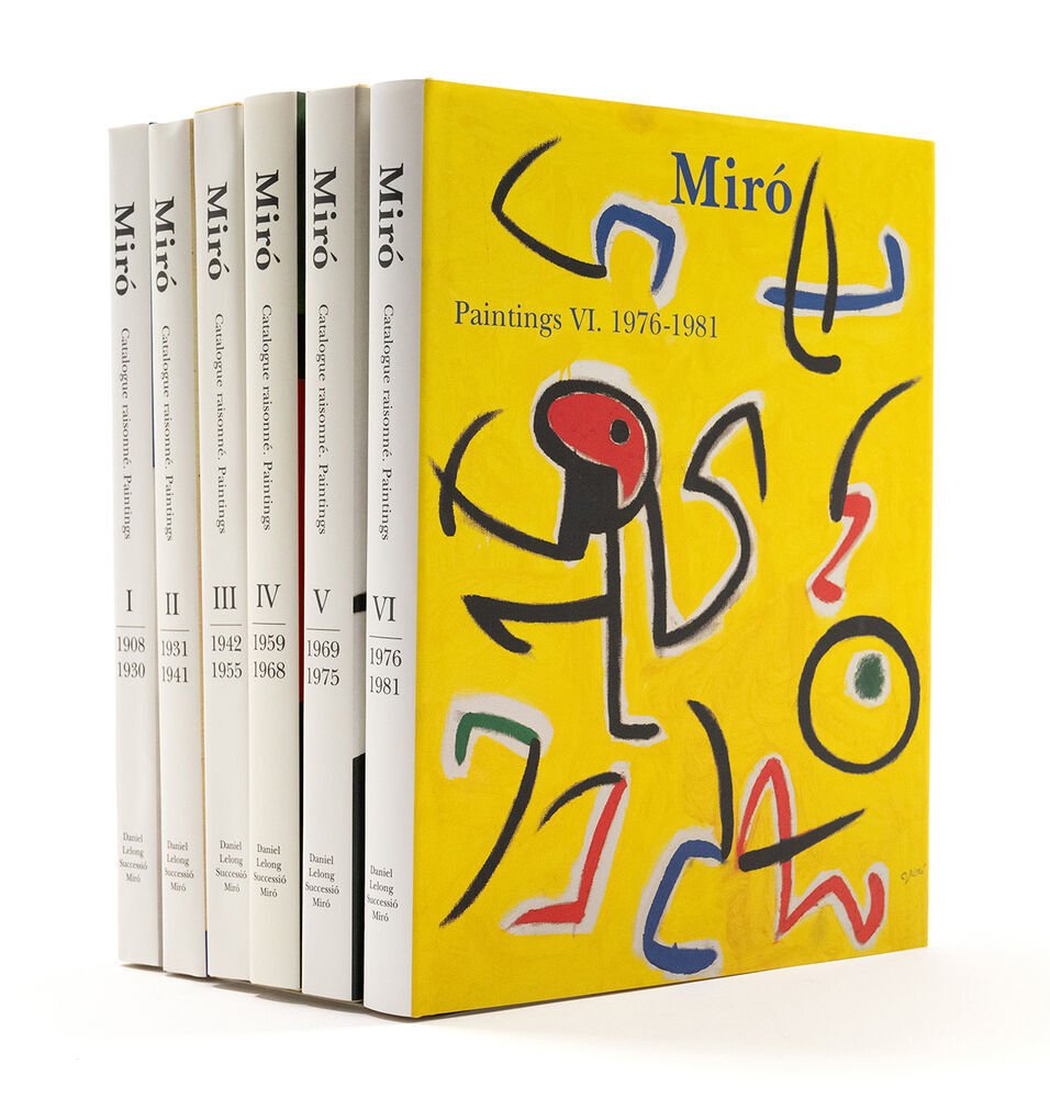Jacques Dupin - Miró Paintings. Catalogue Raisonné (6 vols.) - 1999-2004 #1.0