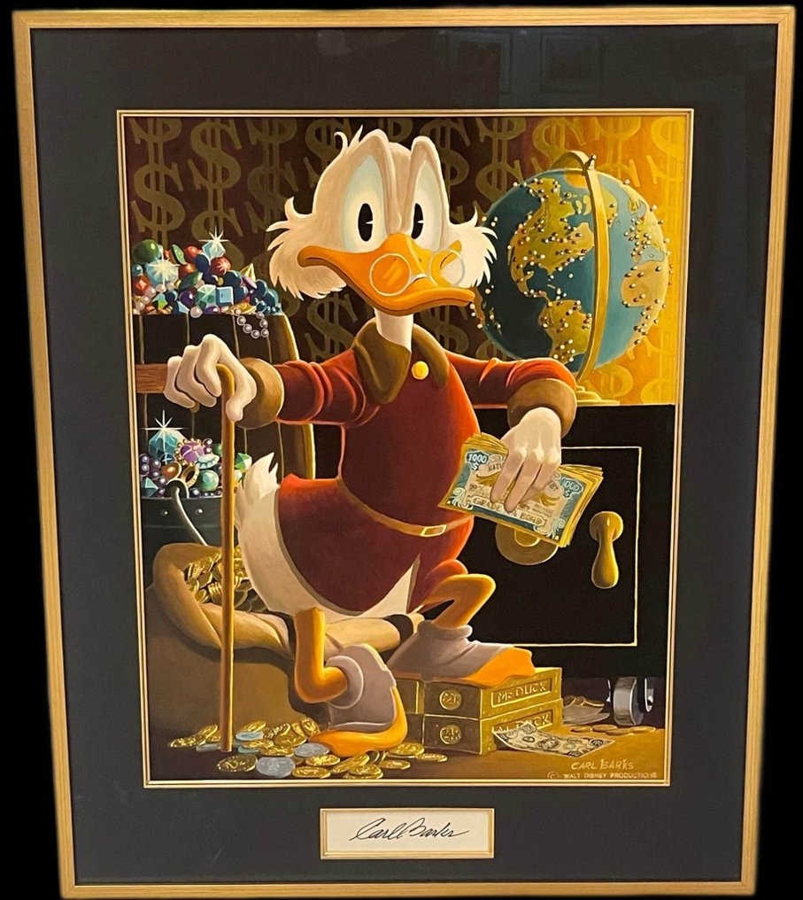 Carl Barks - McDuck of Duckburg - Beautiful fine art Carl Barks giclée #1.0