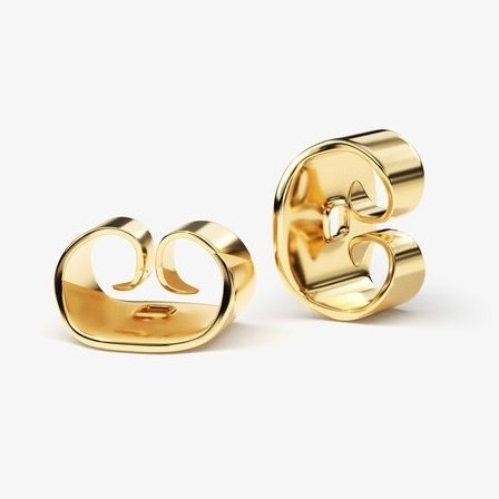 Handmade - 耳环 - 14K包金 黄金 - Dorika 耳环 #2.1