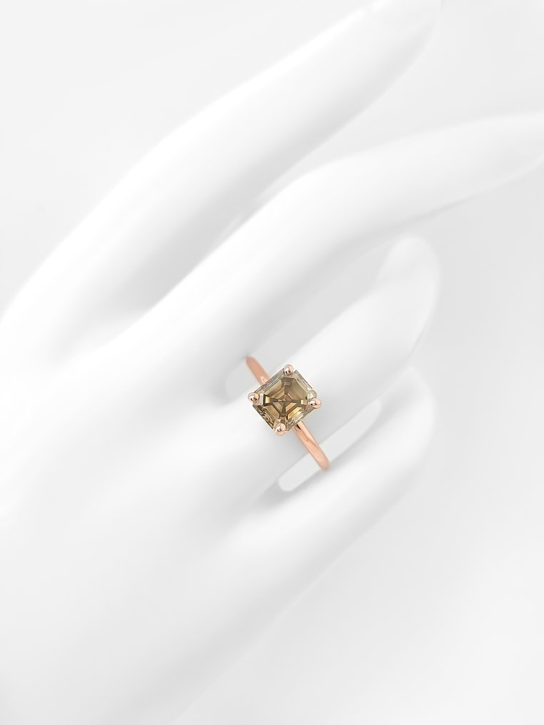 Δαχτυλίδι - 14 καράτια Ροζ χρυσό - 2.07ct. tw. Διαμάντι (Φυσικό) #4.3