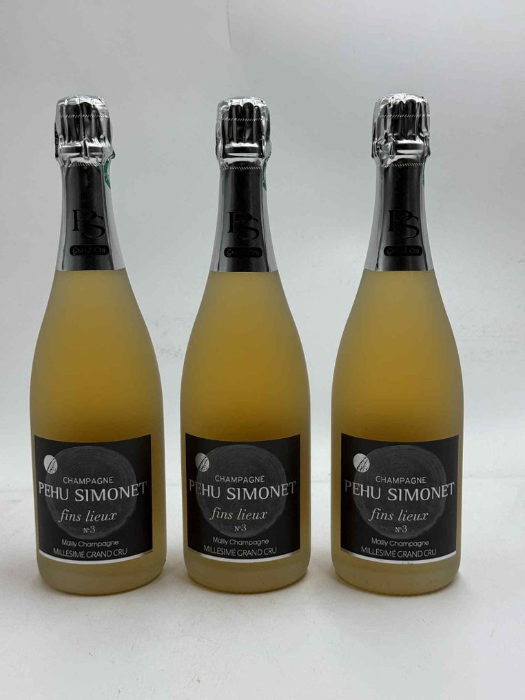 2012 Pehu Simonet, Fins Lieux n°3 Mailly Blanc de Noirs - Champagne Grand Cru - 3 Bottles (0.75L) #1.0