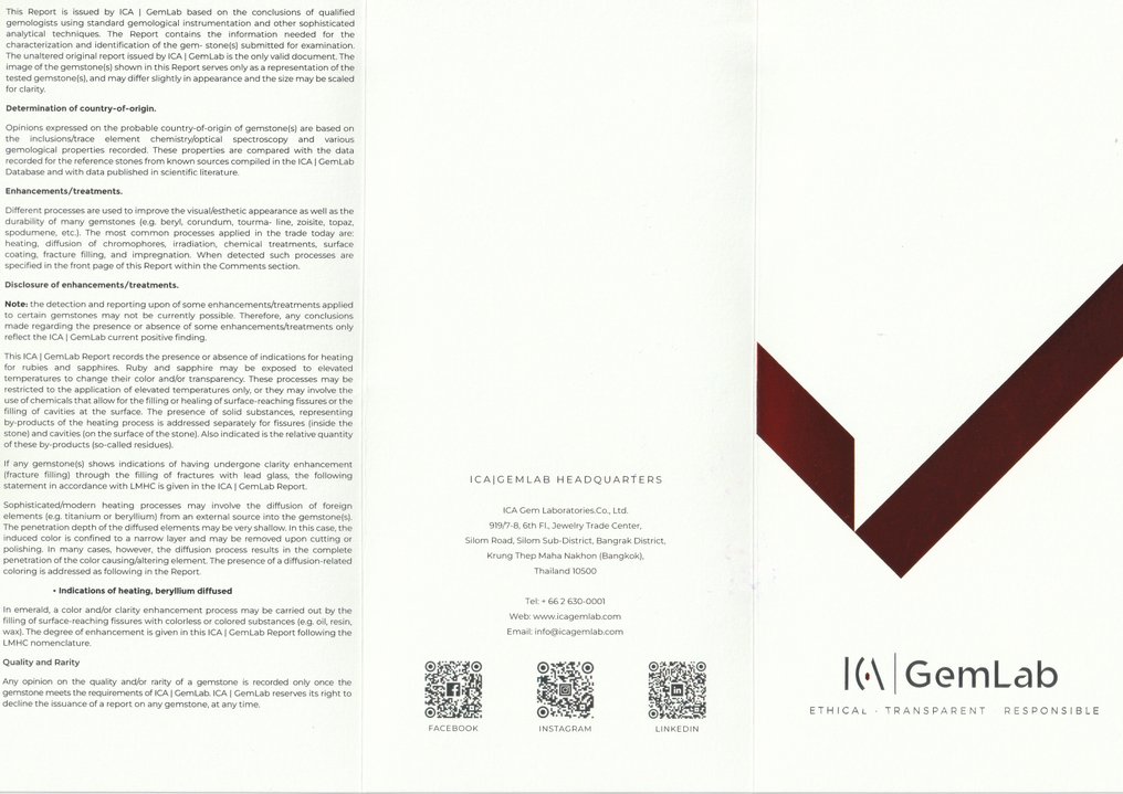 没有保留价 - 1 pcs  黄色, 绿色 绿柱石  - 3.37 ct - 国际有色宝石协会（ICA GemLab） - 非常高质量 #2.1