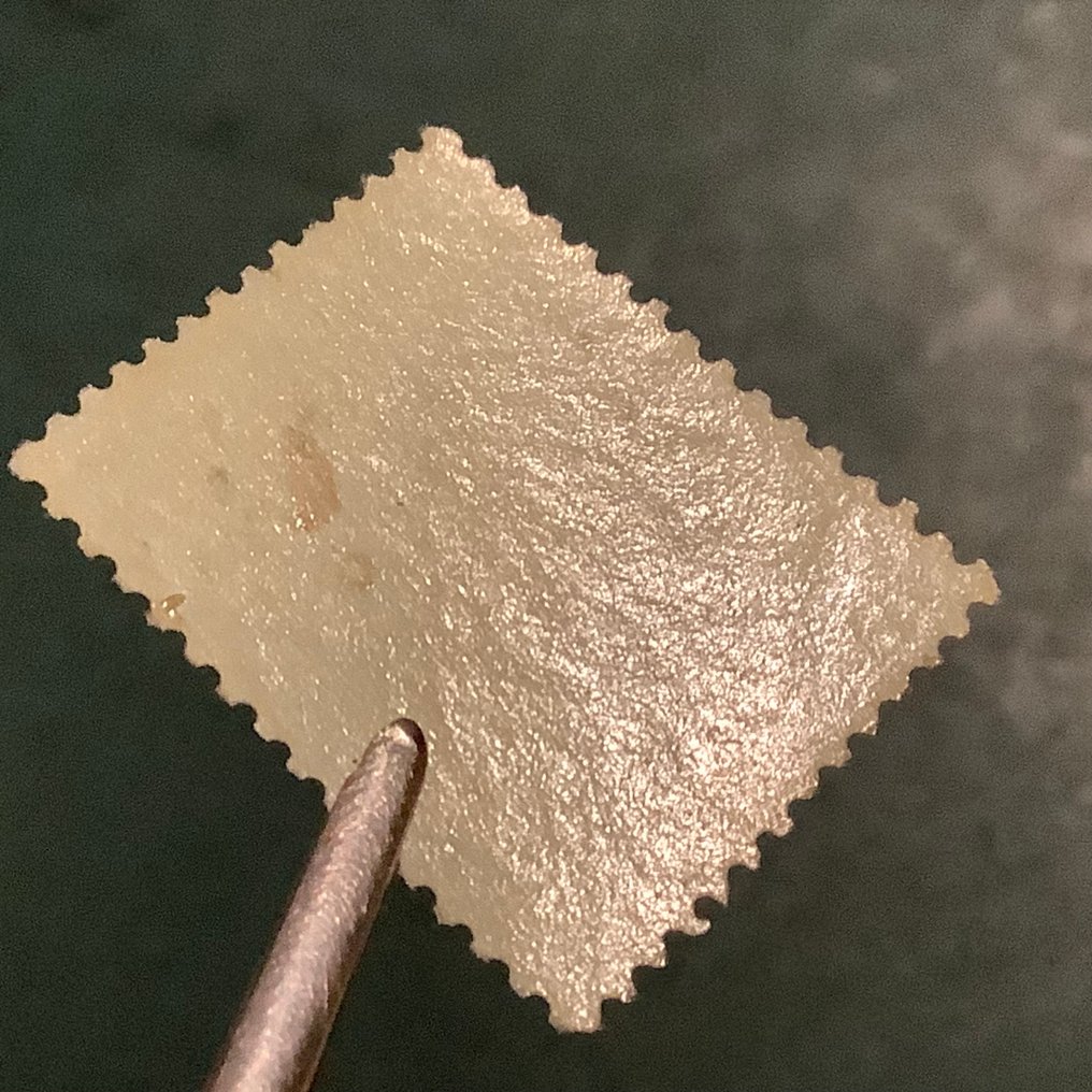 法国 1862 - 淡绿色阴影中的5分帝国丹特雷兹 - Yvert 20 e #4.3