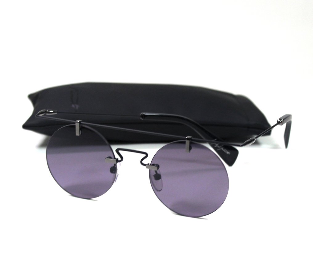 Yohji Yamamoto - YY7010 002 - schwarz, blau - Γυαλιά ηλίου #2.1