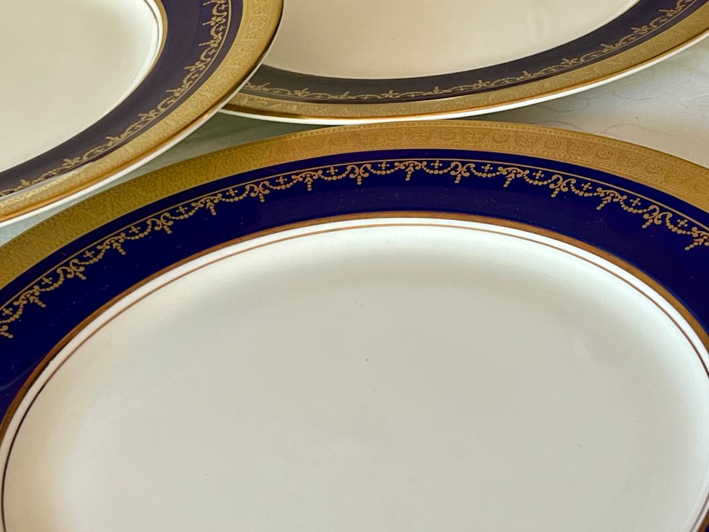 AYNSLEY, Georgian Cobalt - 碟 (6) - 瓷器 #2.1