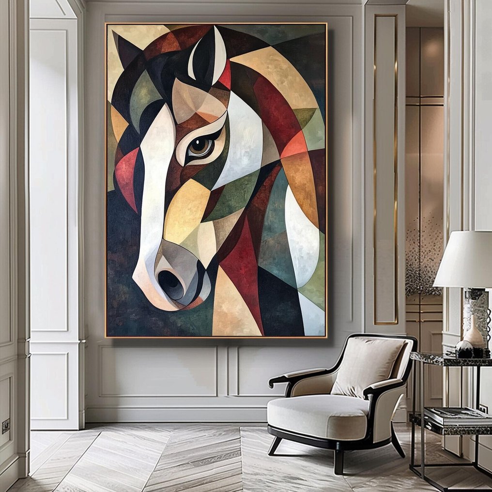 I_KONIQ - The Picasso's style horse #4.3