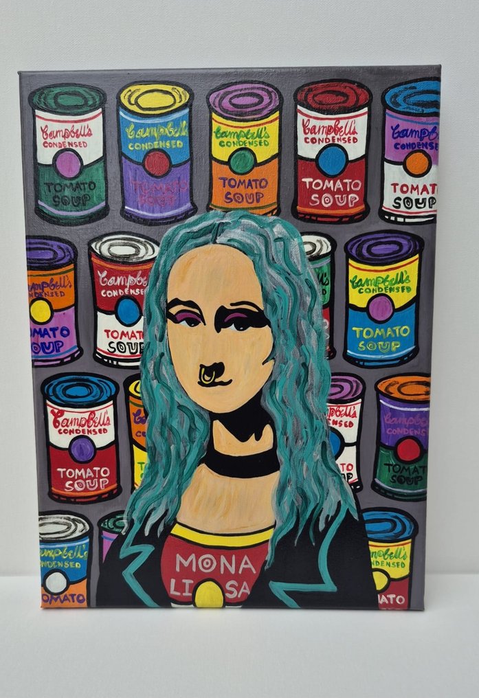 Midi (XX) - No Reserve - Pop MonaLisa - Unique work #2.1