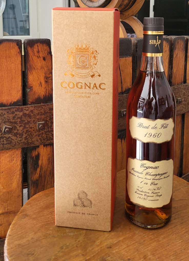 Cognac Sirap 1960 - Brut de Fût   - b. 2025  - 700 ml #1.0