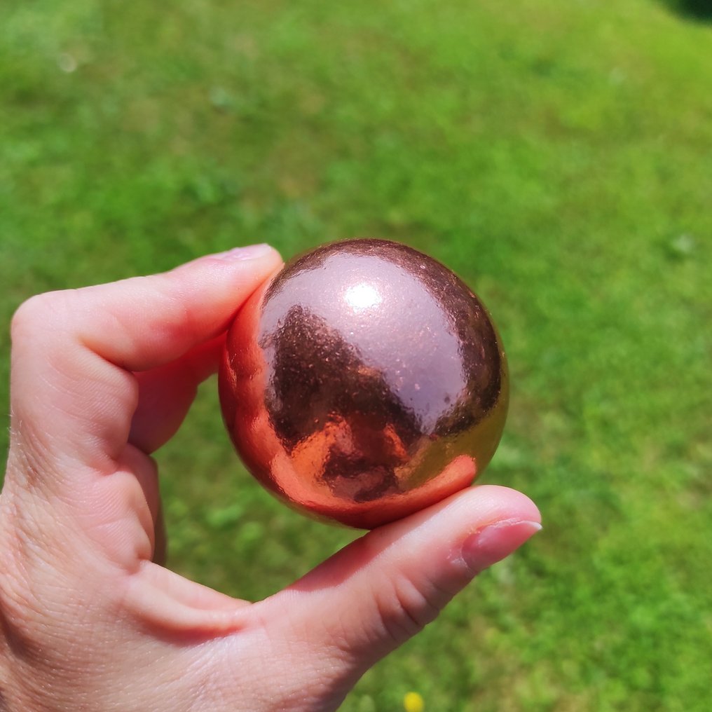 Χαλκός Σφαίρα - Ύψος: 5.4 cm- 570 g - (1) #4.3