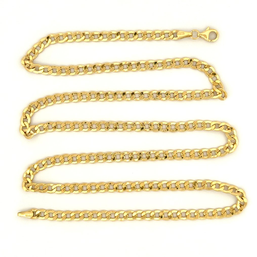 Nincs minimálár - Handmade - Nyaklánc - Groumette - 6 g - 9 Kt Sárga arany #3.2