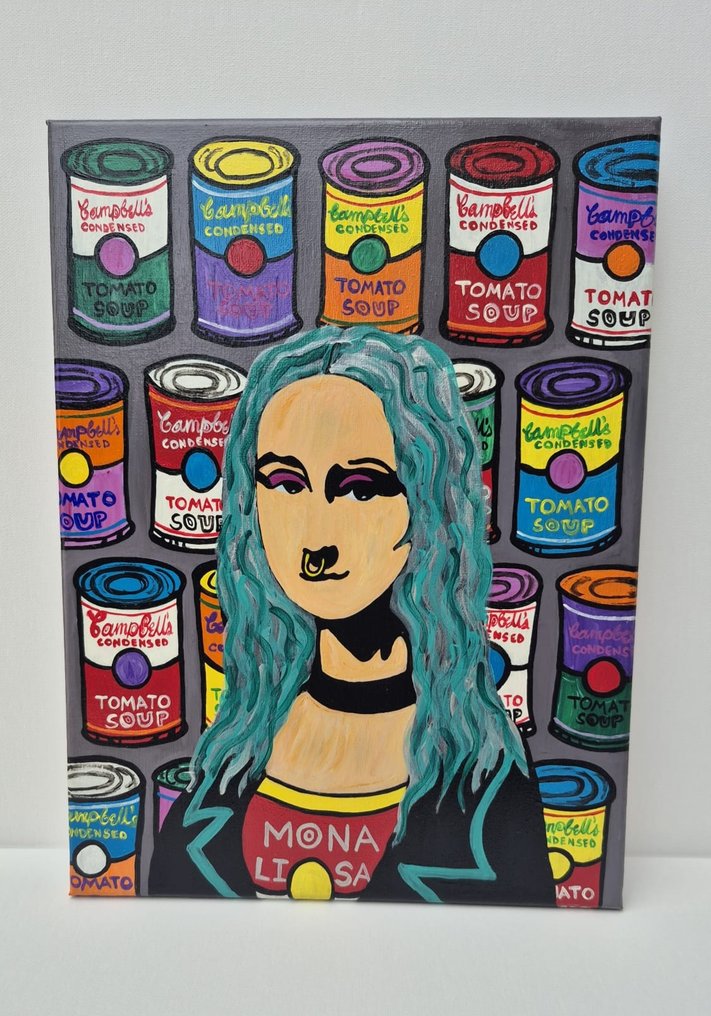 Midi (XX) - No Reserve - Pop MonaLisa - Unique work #4.3