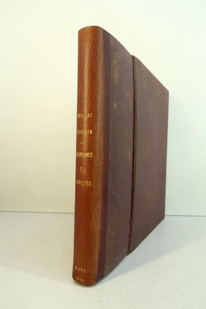 Brillat-Savarin / Raoul Dufy - Aphorismes et Variétés.‎ Gravures originales à l'eau-forte par Raoul Dufy [reliure Devauchelle] - 1940 #2.1